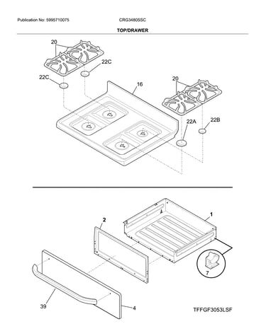 Top/drawer