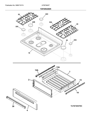 Top/drawer