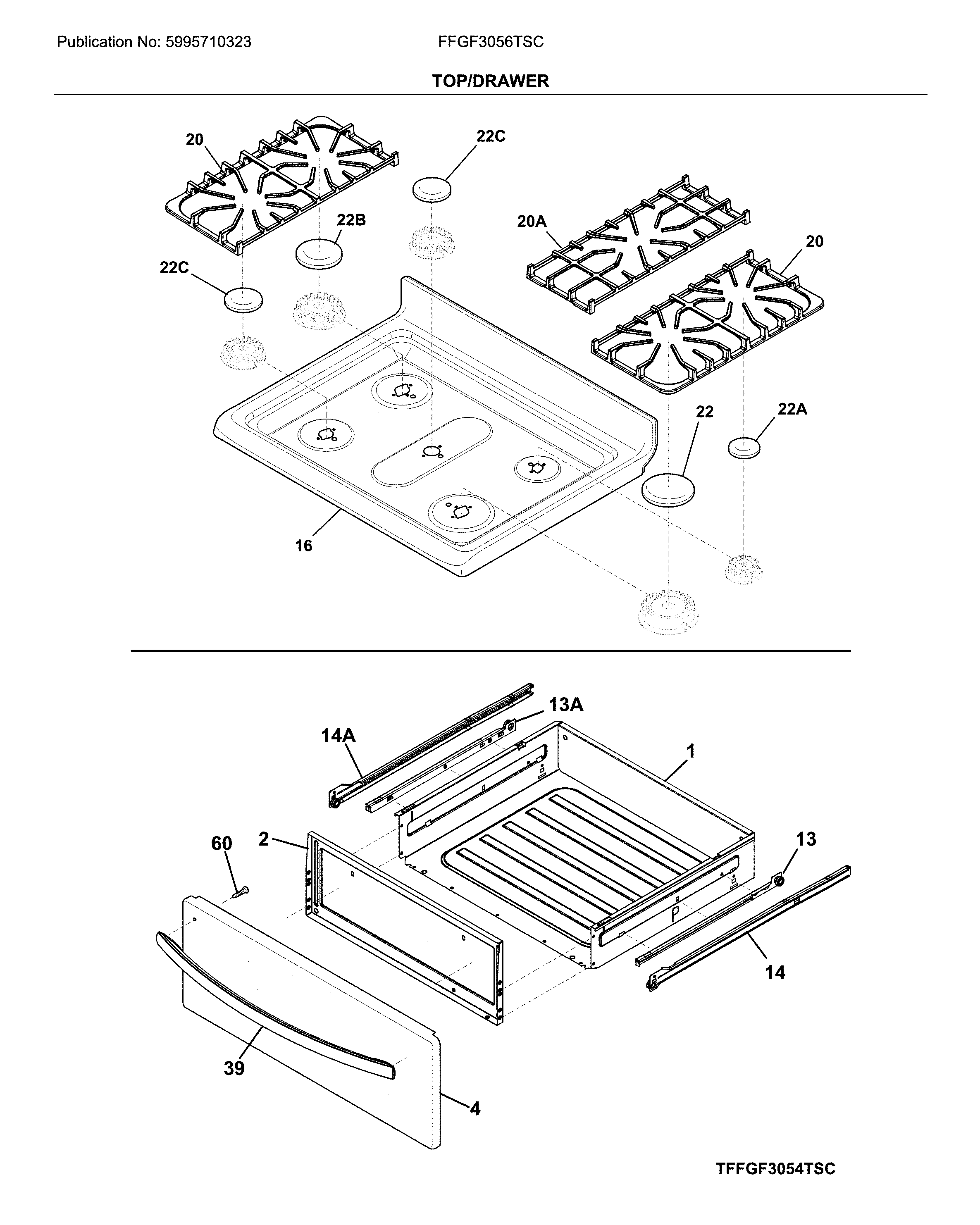 Top/drawer