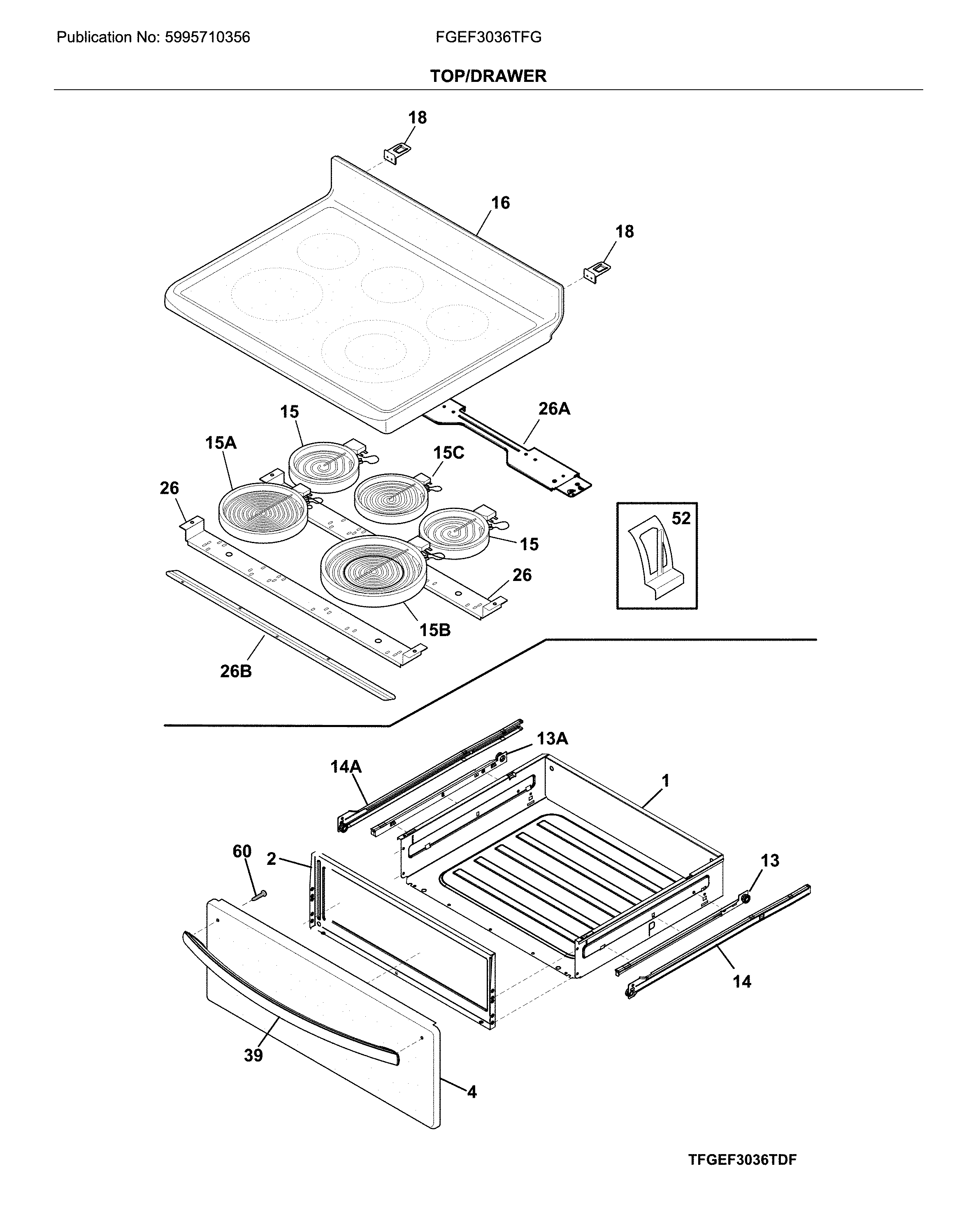 Top/drawer