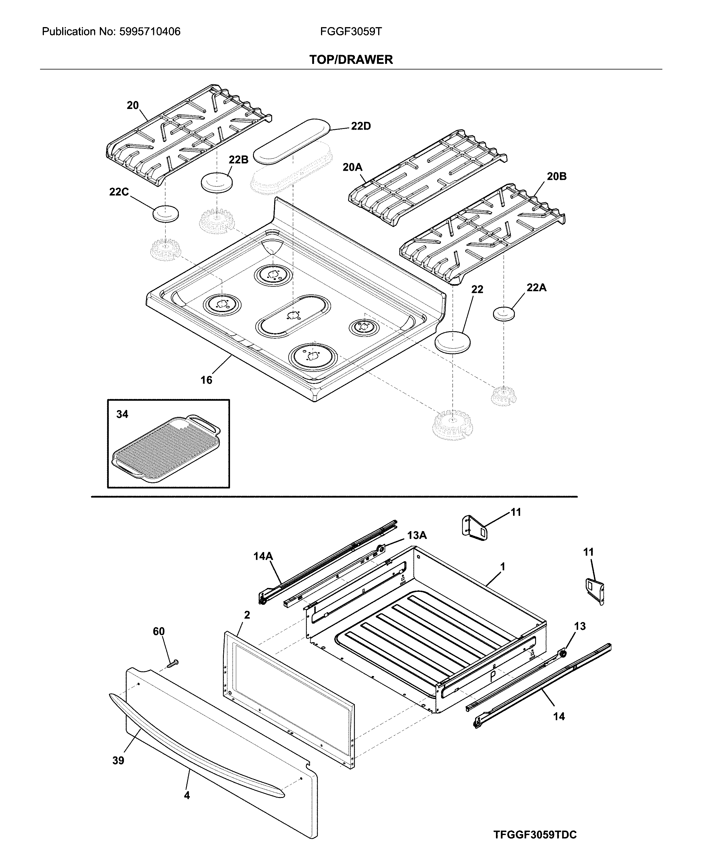 Top/drawer