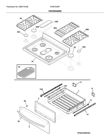 Top/drawer
