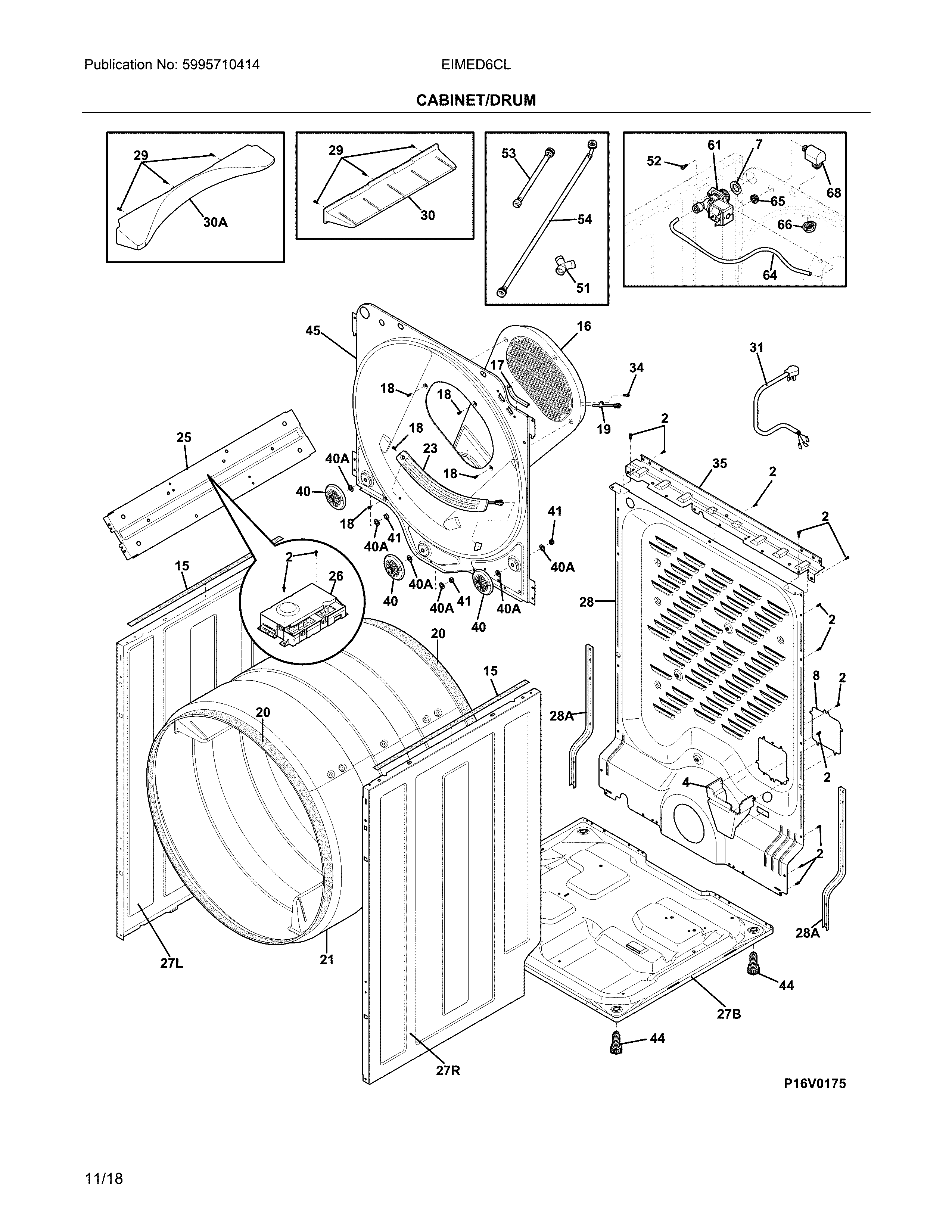 Cabinet/drum