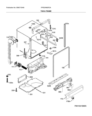 Tub & frame