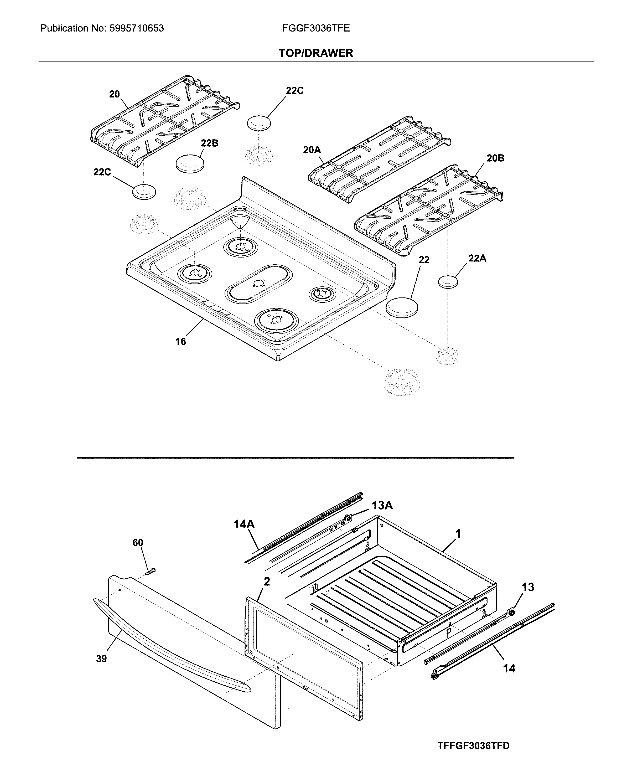 Top/drawer