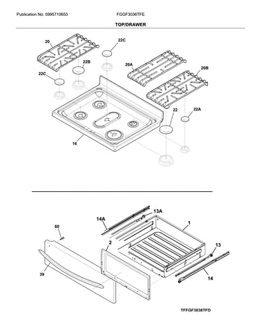 Top/drawer