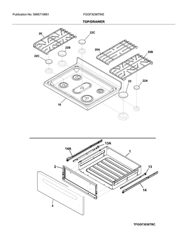 Top/drawer