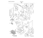 Frigidaire FGGF3047TFE body diagram