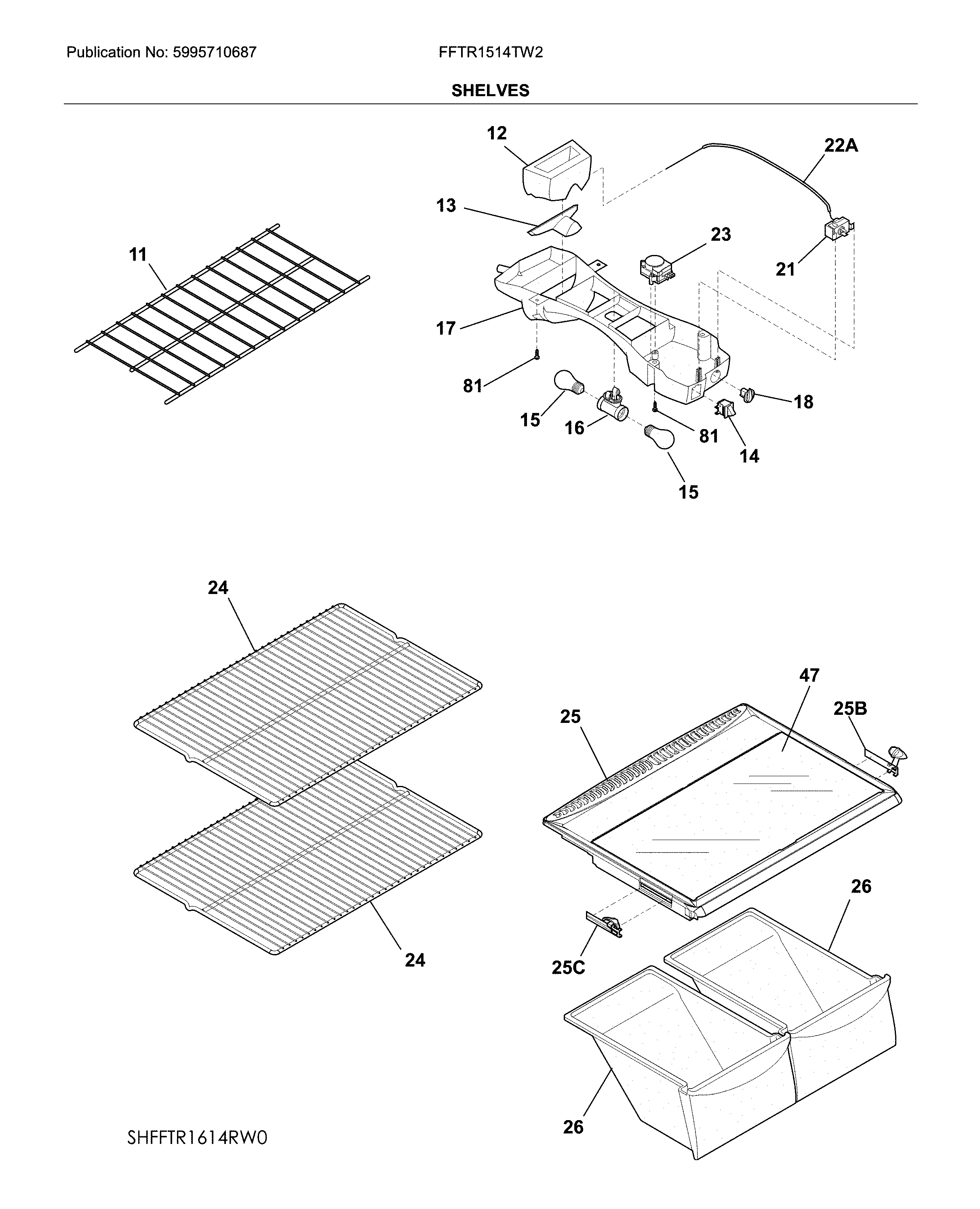 Shelves