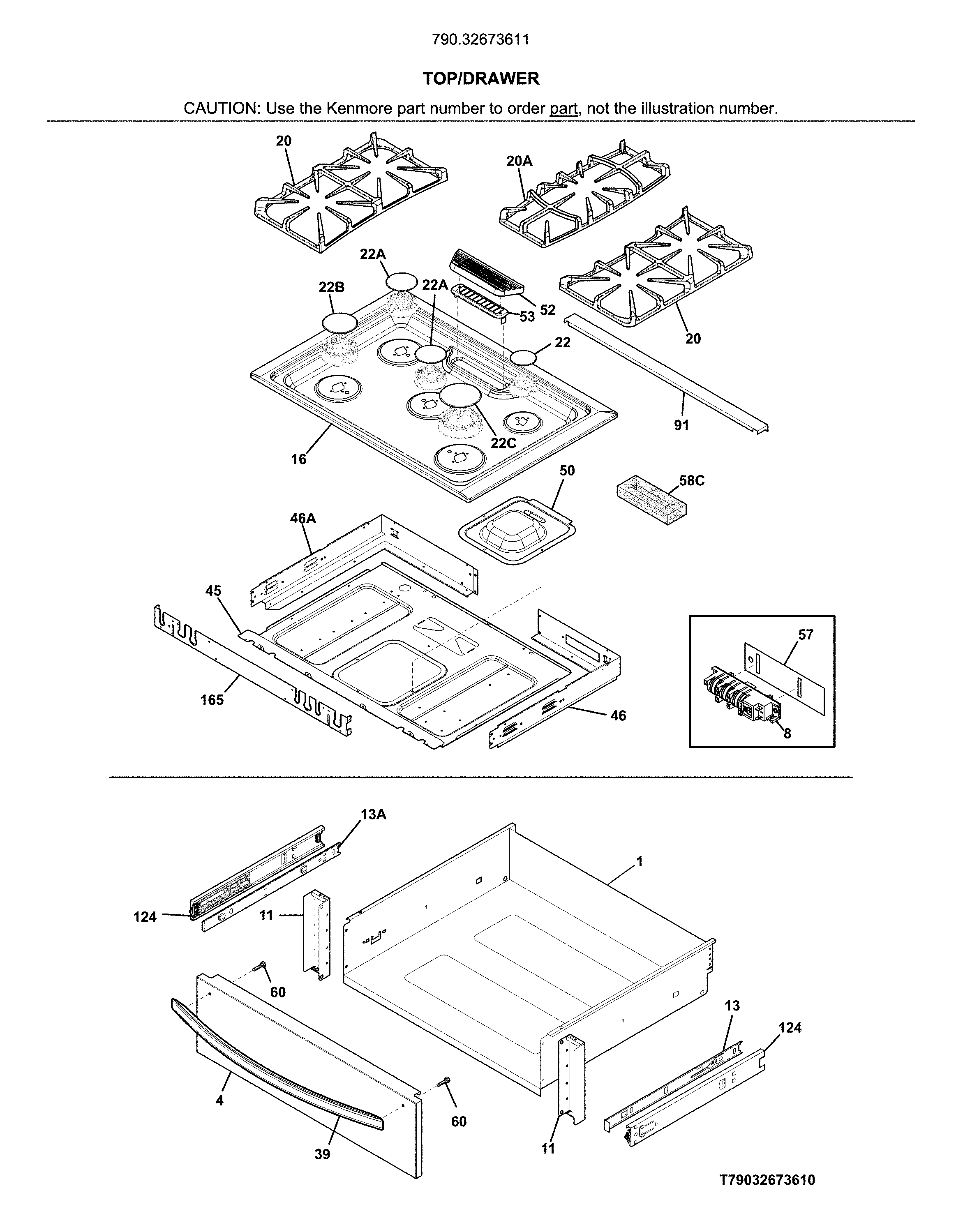 Top/drawer