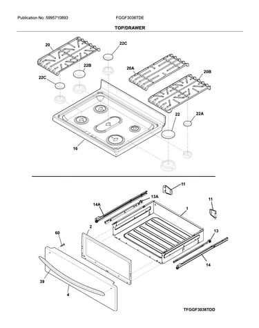 Top/drawer