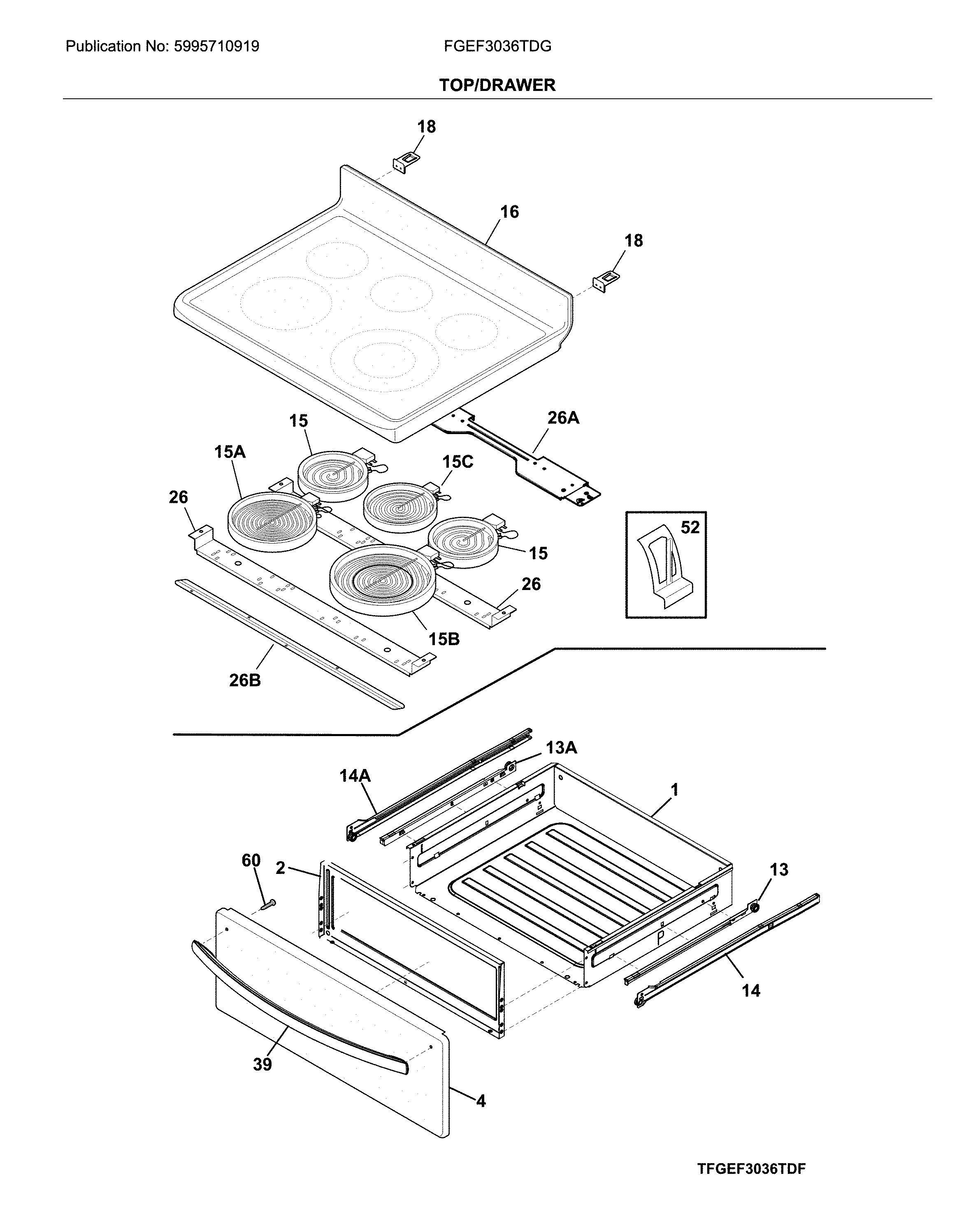Top/drawer