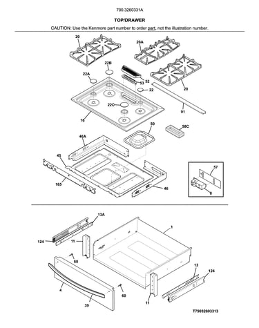 Top/drawer