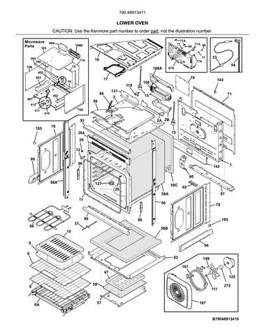 Lower oven