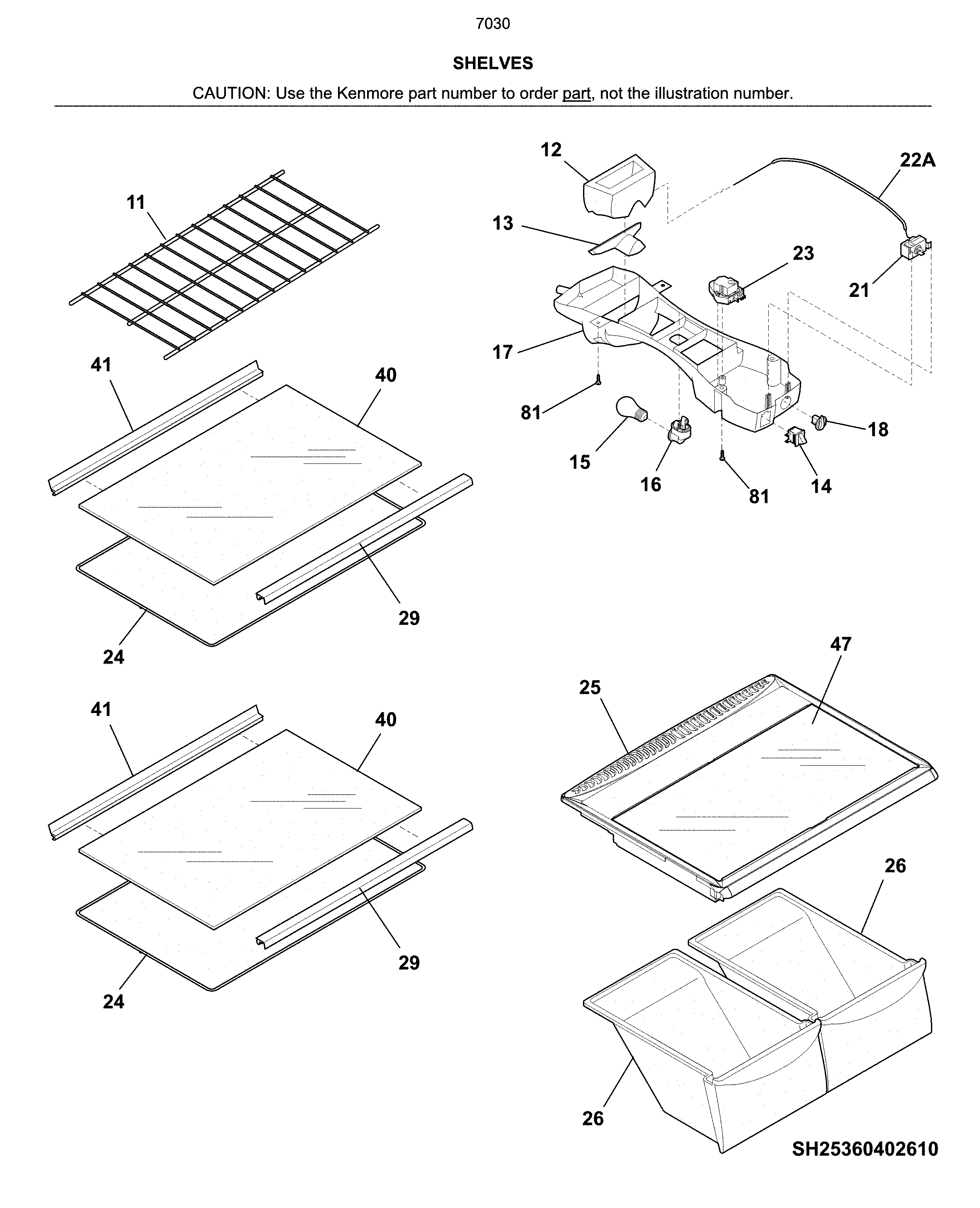 Shelves