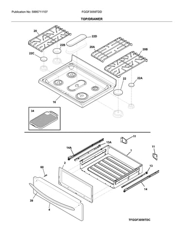 Top/drawer