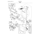Electrolux E32AR85PQSE cabinet diagram