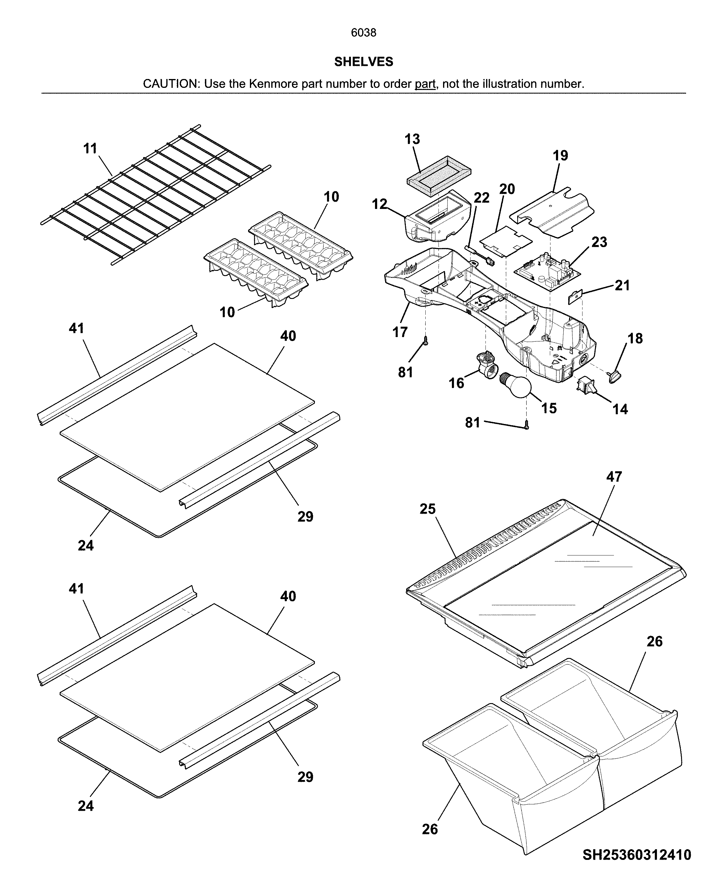 Shelves