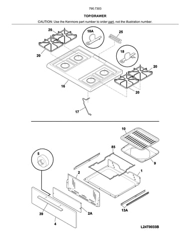 Top/drawer