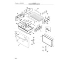 Frigidaire LGHD2369TD3 freezer drawer, baskets diagram