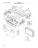Freezer drawer, baskets