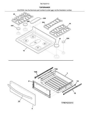 Top/drawer