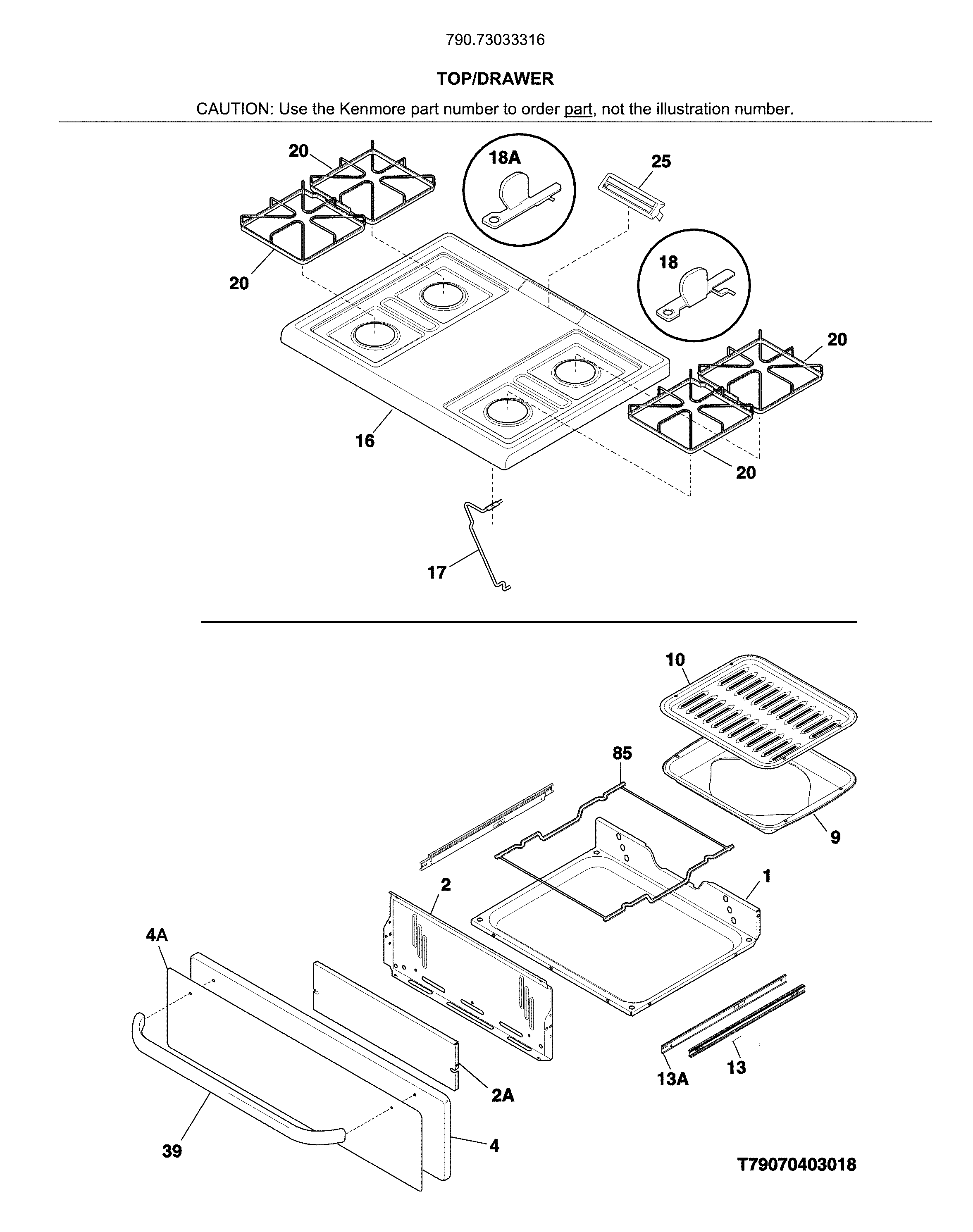 Top/drawer