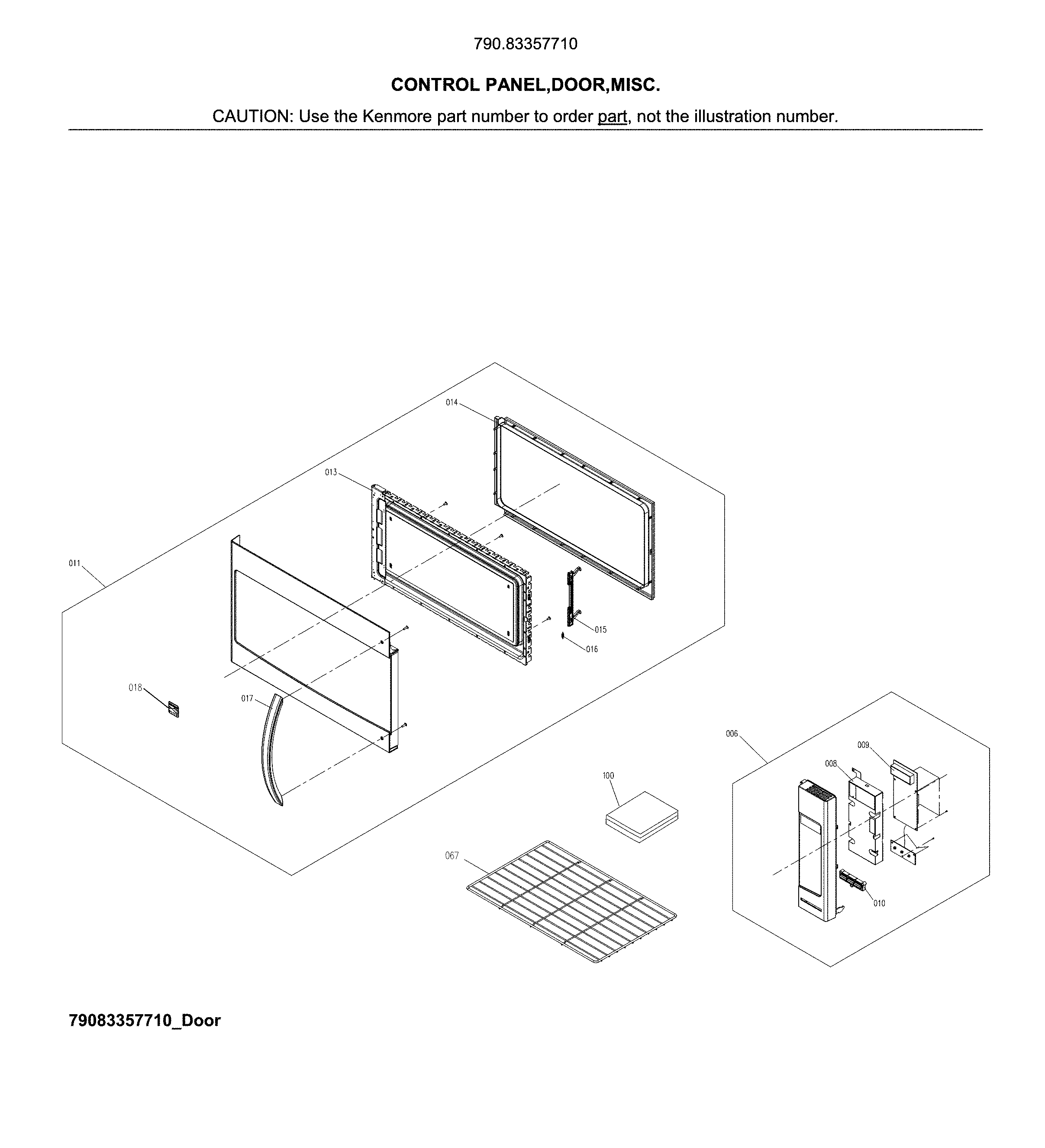 Control panel,door,misc