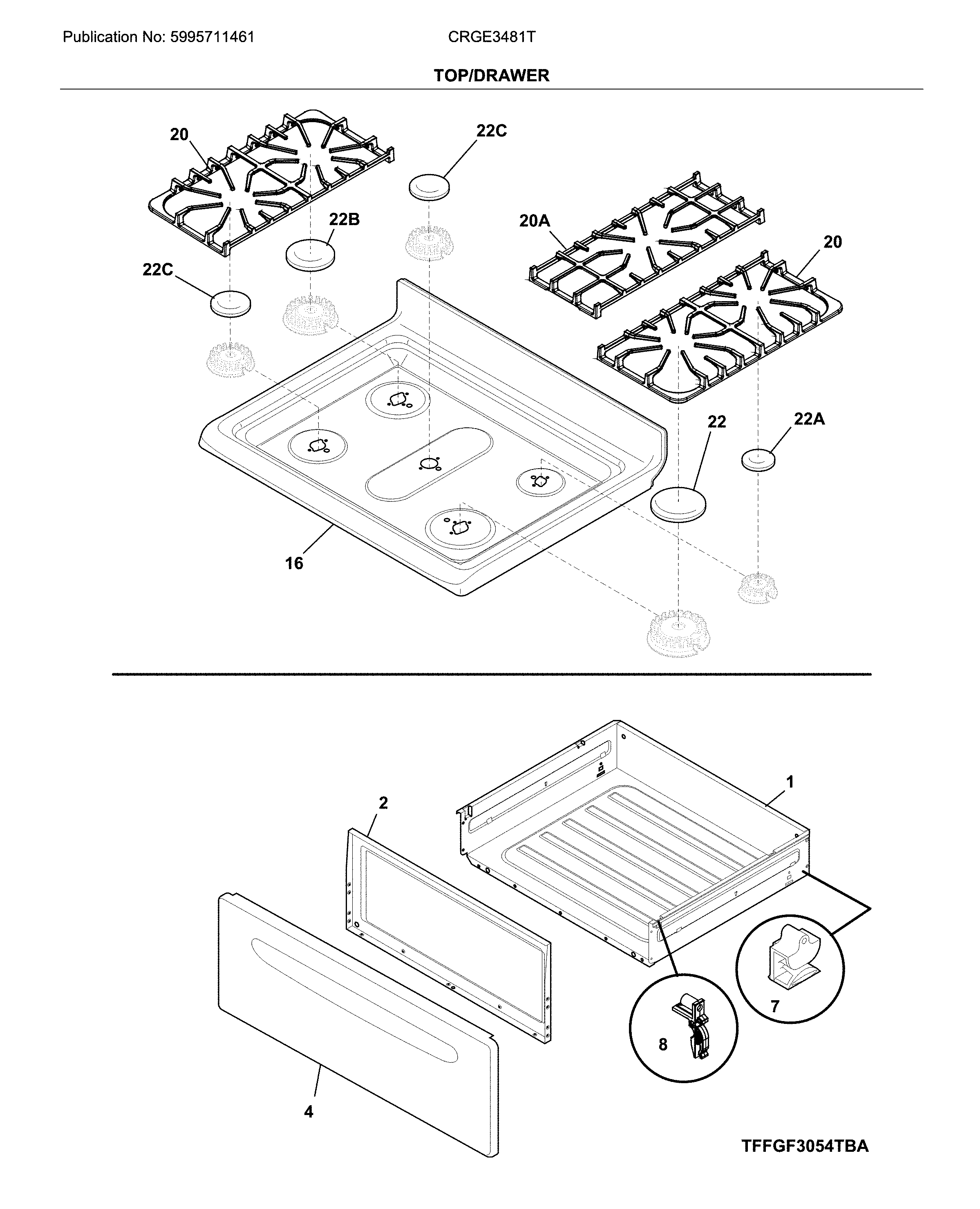 Top/drawer