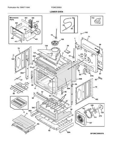 Lower oven
