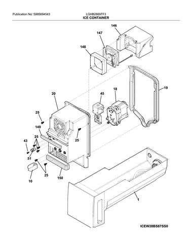 Ice container