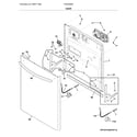 Frigidaire FGID2466QB7A door diagram