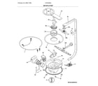 Frigidaire FGID2466QB7A motor & pump diagram