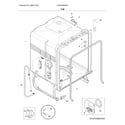 Frigidaire FGID2466QD2A tub diagram
