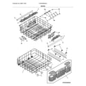 Frigidaire FGID2466QD2A racks diagram