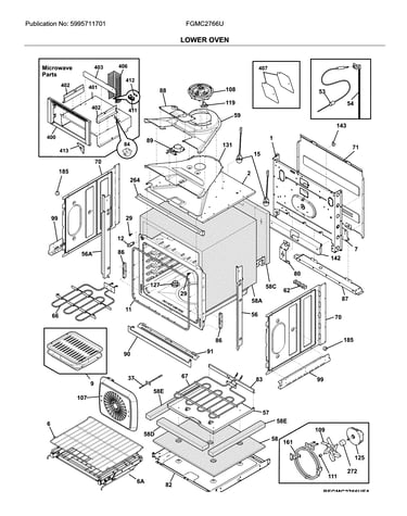 Lower oven
