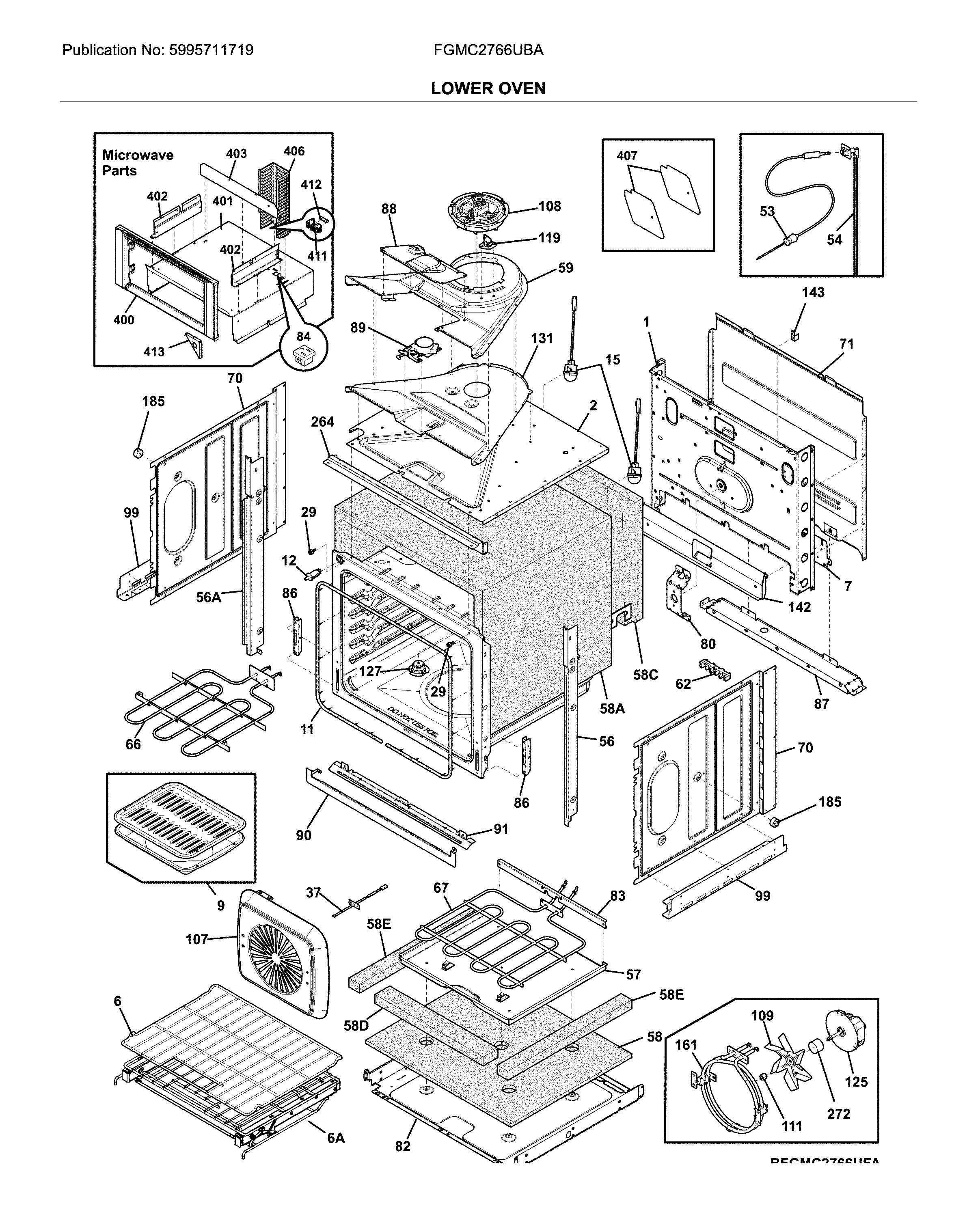 Lower oven