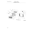 Frigidaire FFRA062ZA10 recommended spare parts diagram