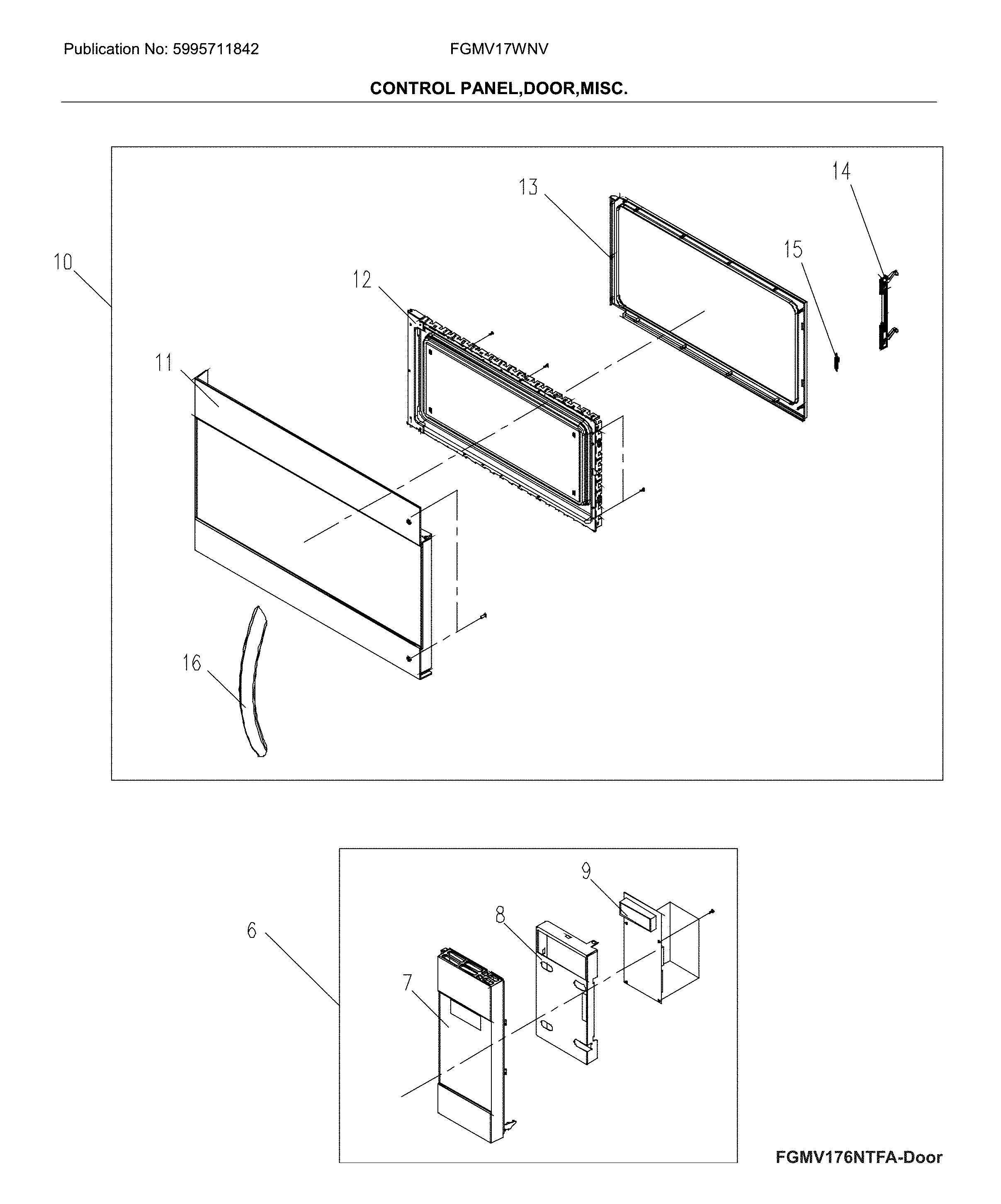 CONTROL PANEL,DOOR,MISC.