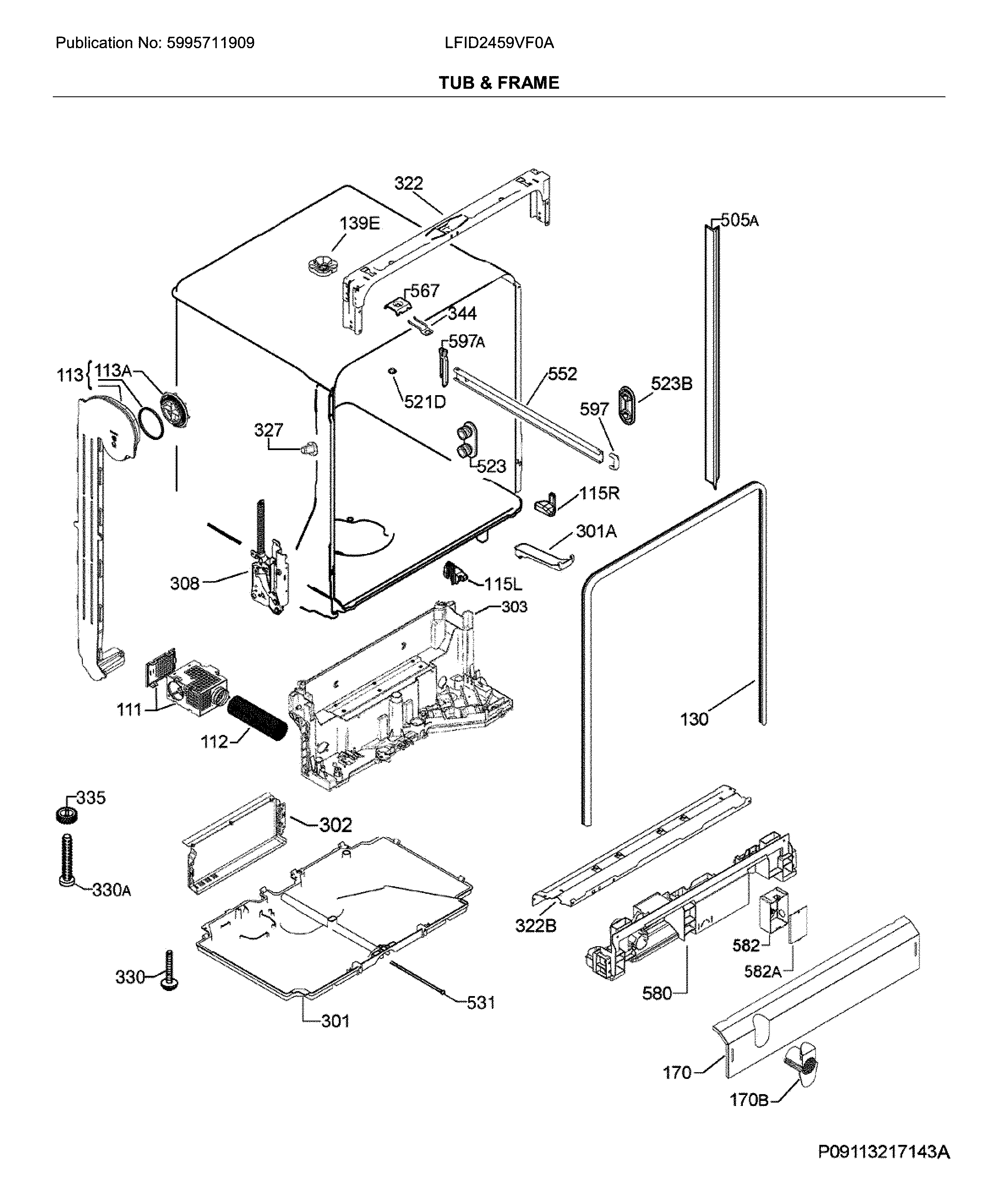 TUB & FRAME