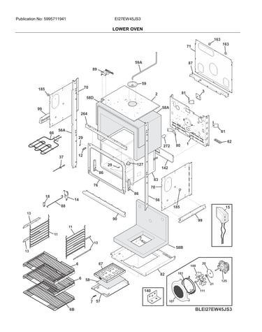 Lower oven