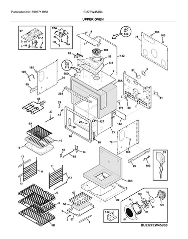 Upper oven