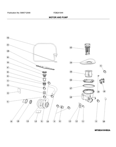 Motor and pump