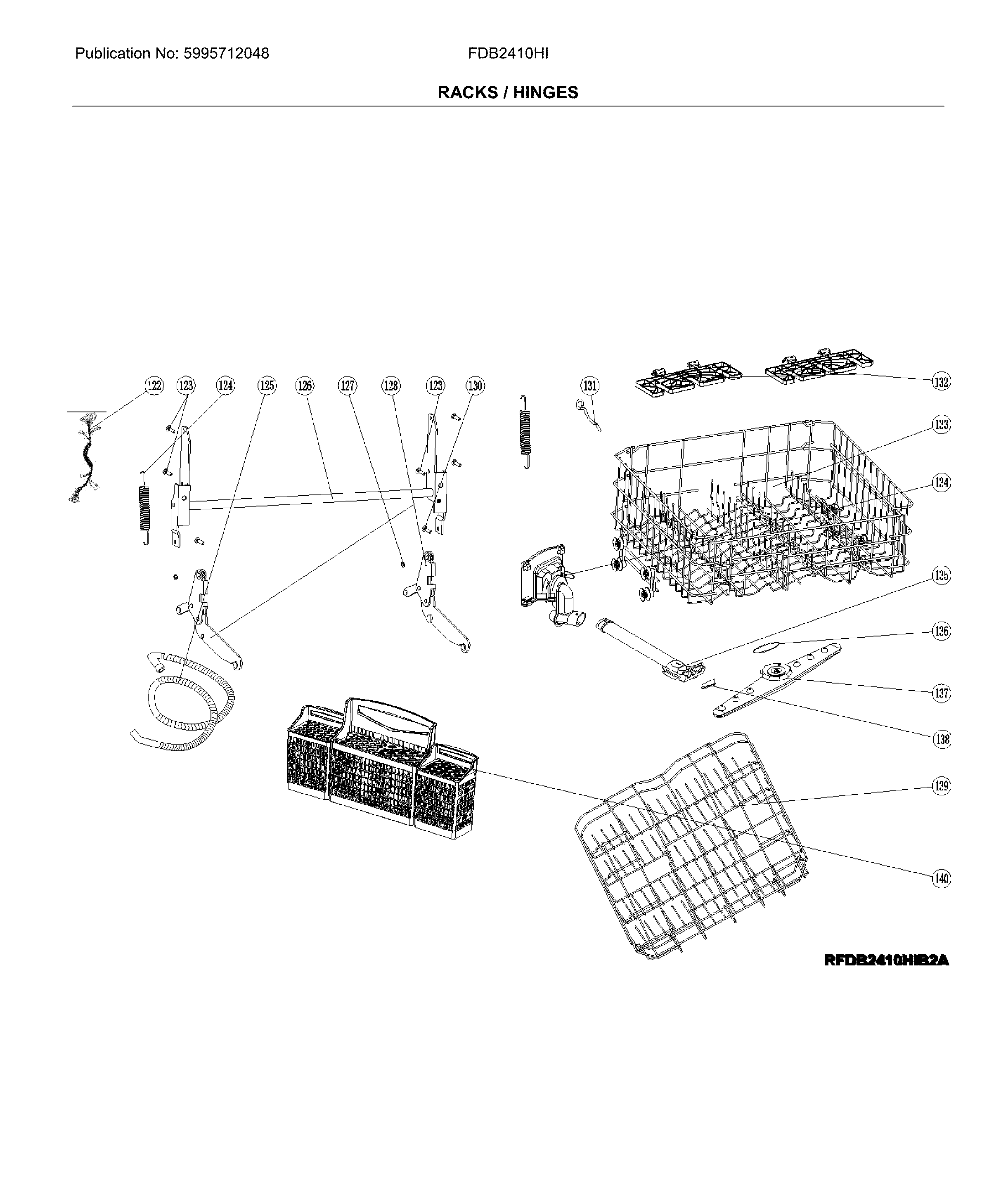 Racks / hinges