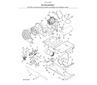 Kenmore 41771712512 motor/blower/belt diagram