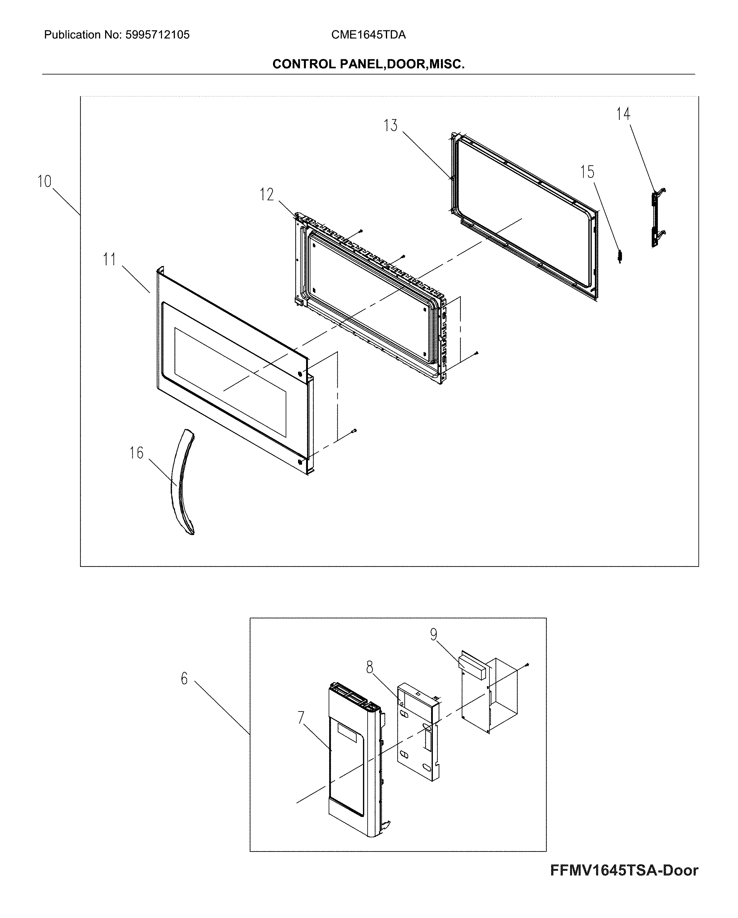 CONTROL PANEL,DOOR,MISC.