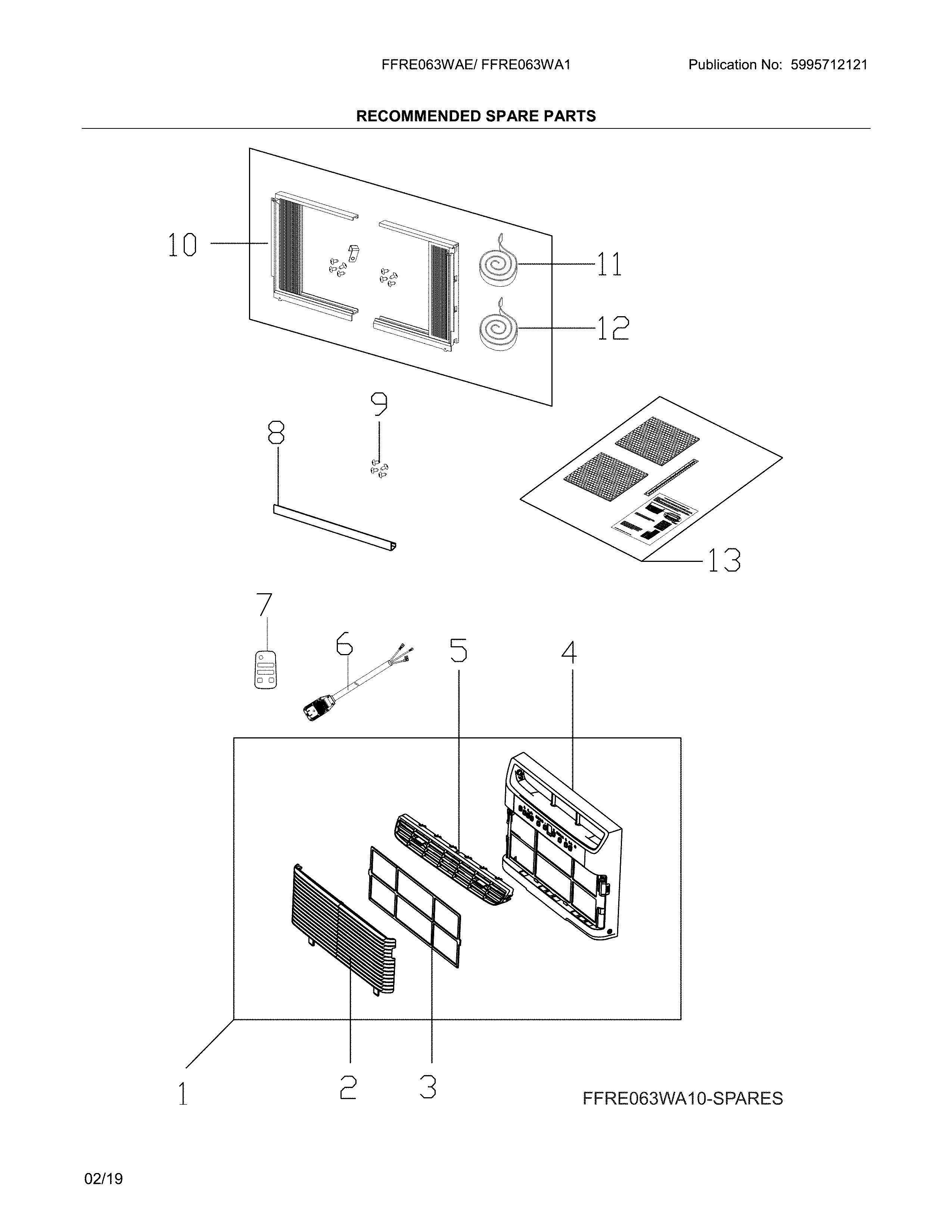 Replacement parts