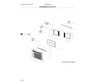 Frigidaire FFRA051WAE1 recommended spare parts diagram