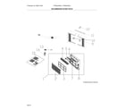 Frigidaire FFRE053WA10 recommended spare parts diagram