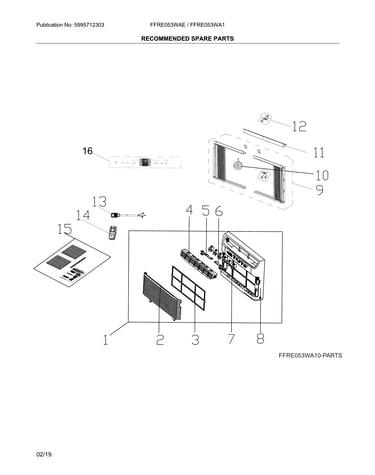 Recommended spare parts